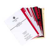 Zeitplaninhalt (Grundausstattung mit Anleitung, Registern, Zubehör in Archivbox